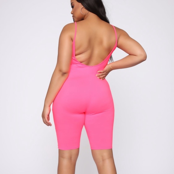 Nova Season Romper - Neon Pink - Picture 4 of 4